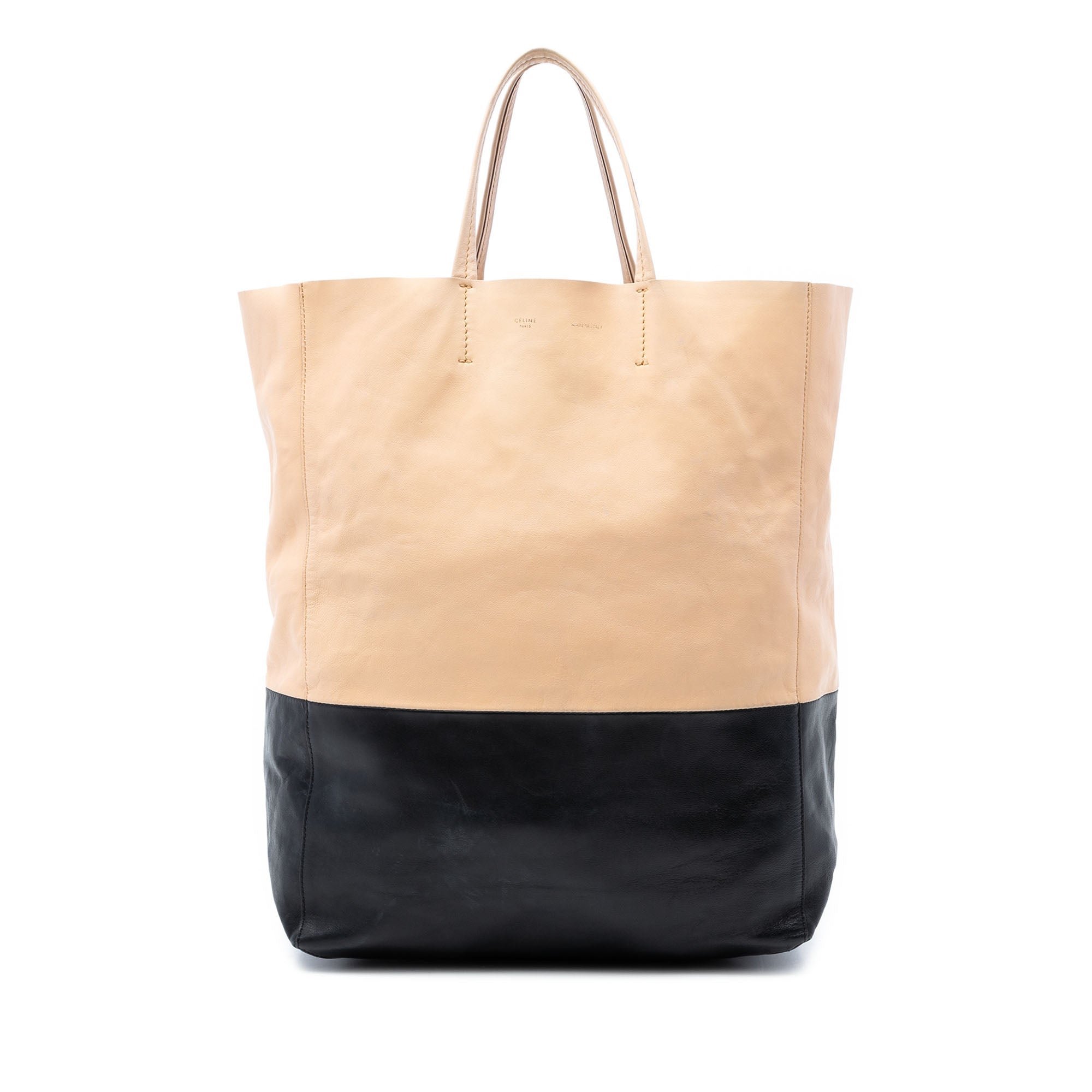 Leather tote