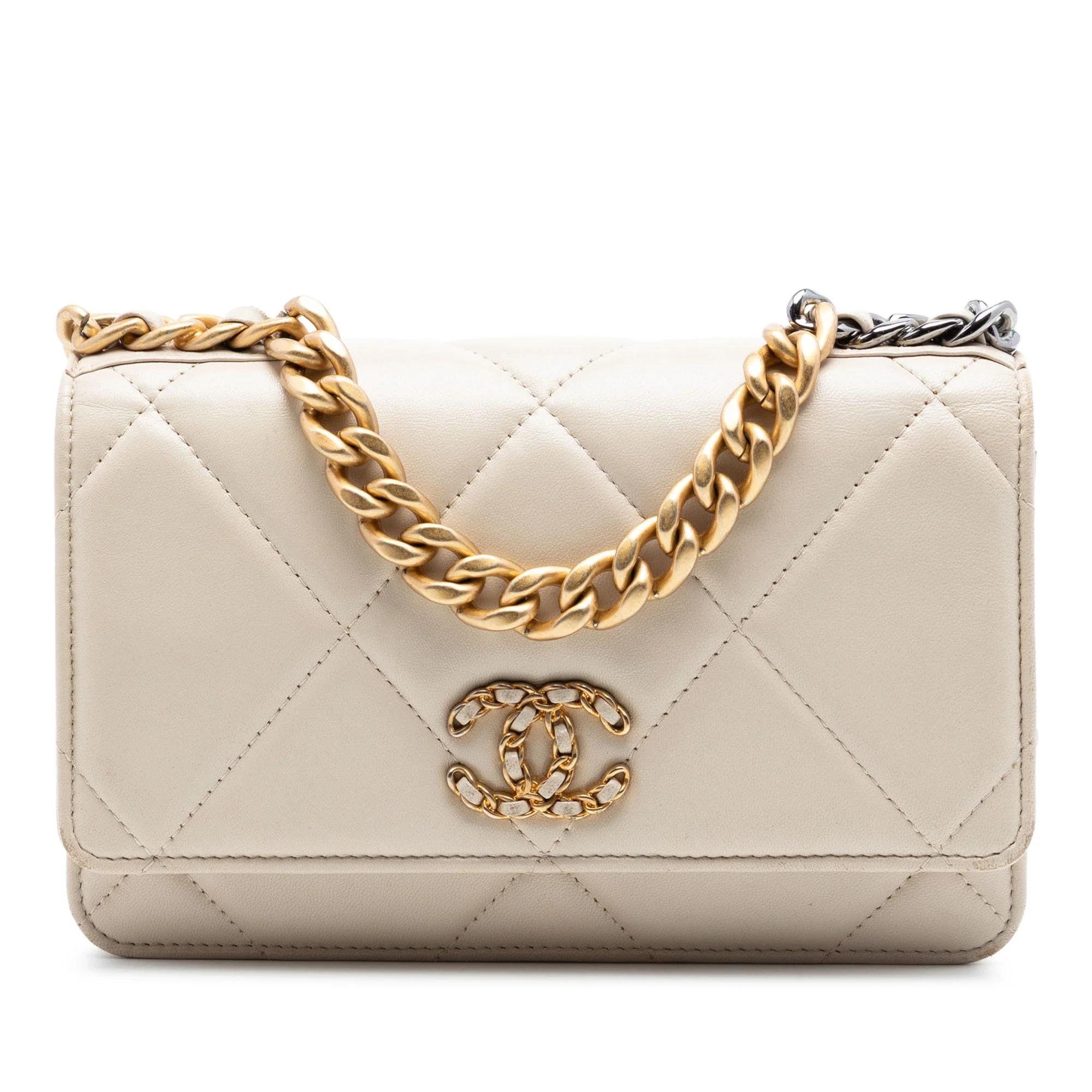 Wallet On Chain Timeless/Classique pony-style calfskin handbag