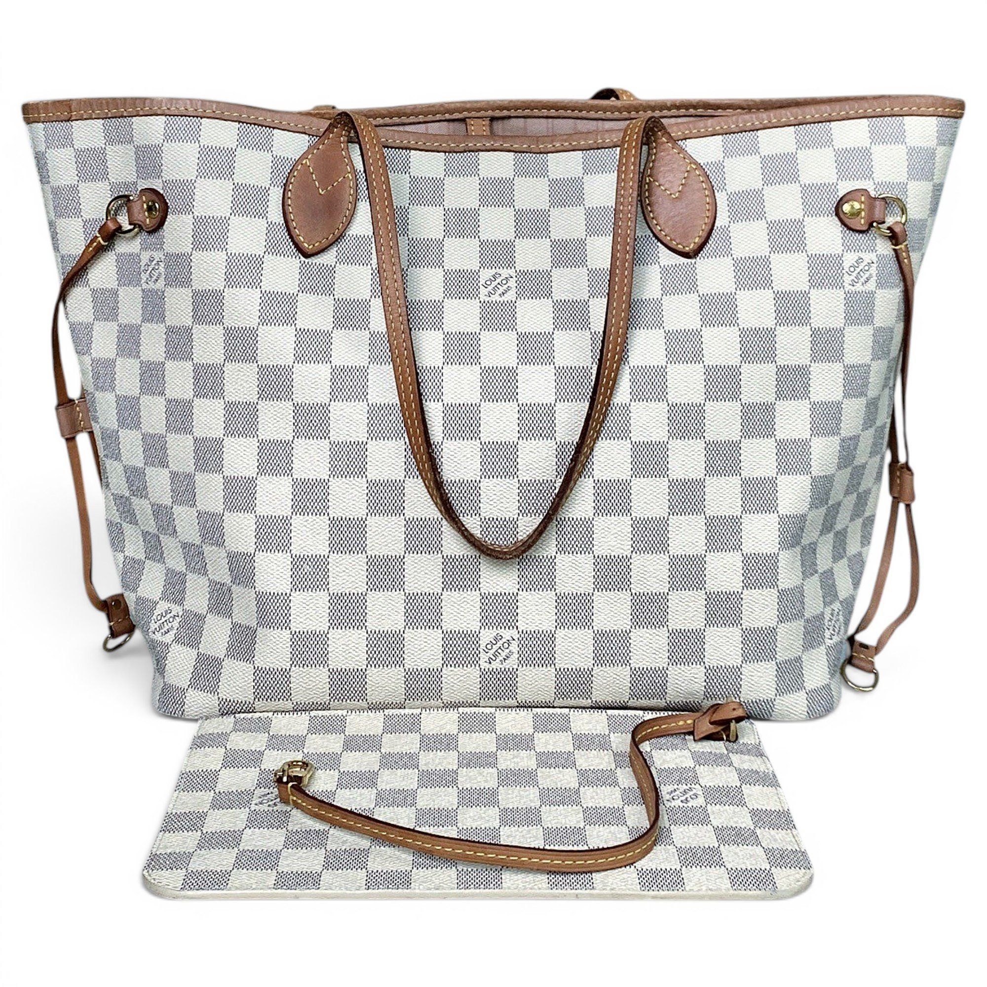 Neverfull leather handbag