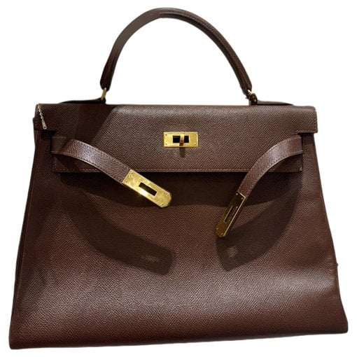 Kelly 35 leather handbag