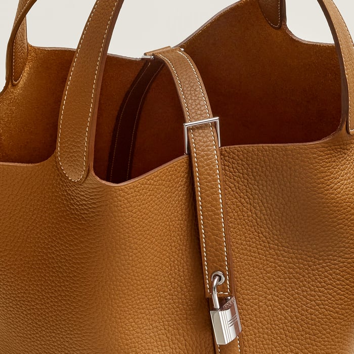 Gold Picotin Lock 26 Bag