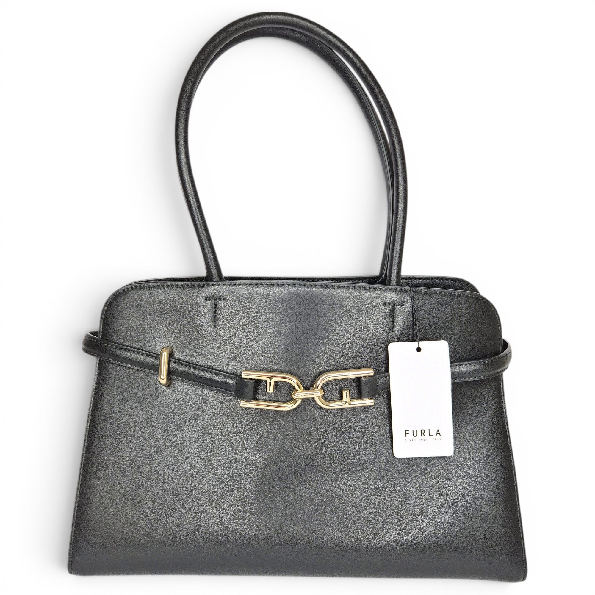 Leather handbag