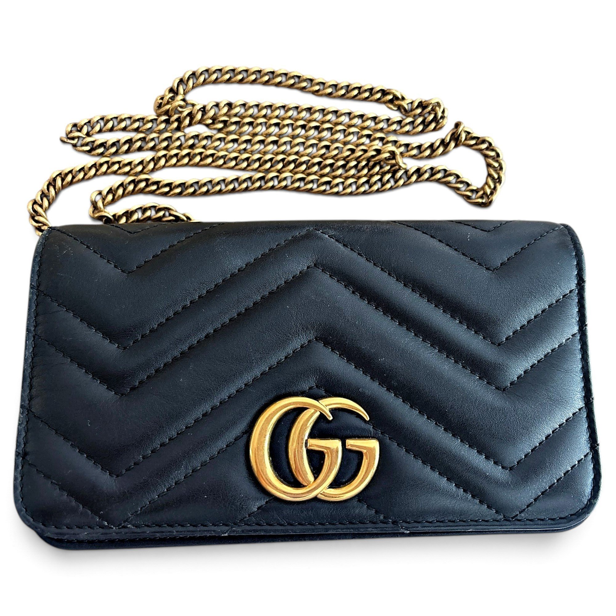 GG Marmont leather crossbody bag