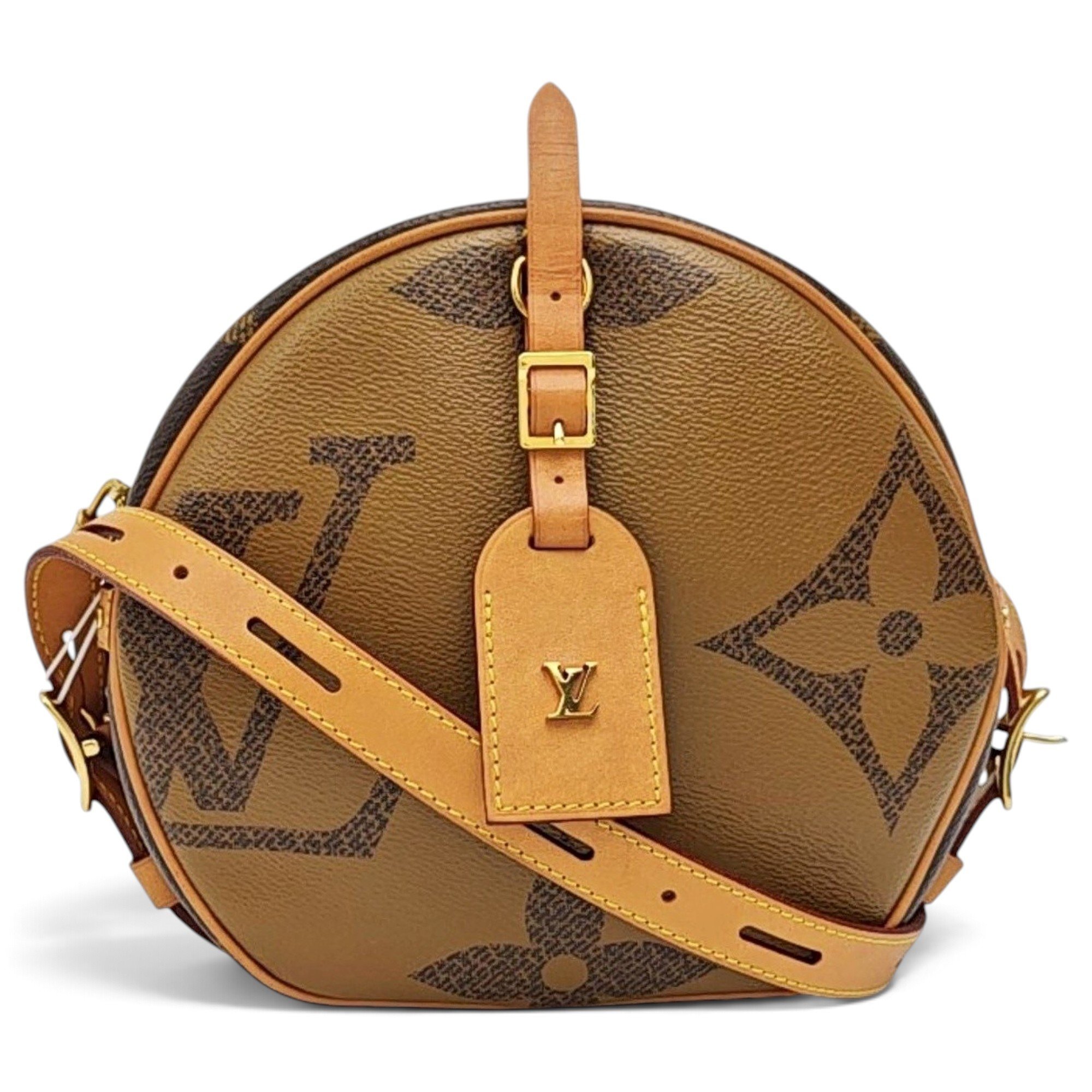 Micro boite chapeau leather handbag