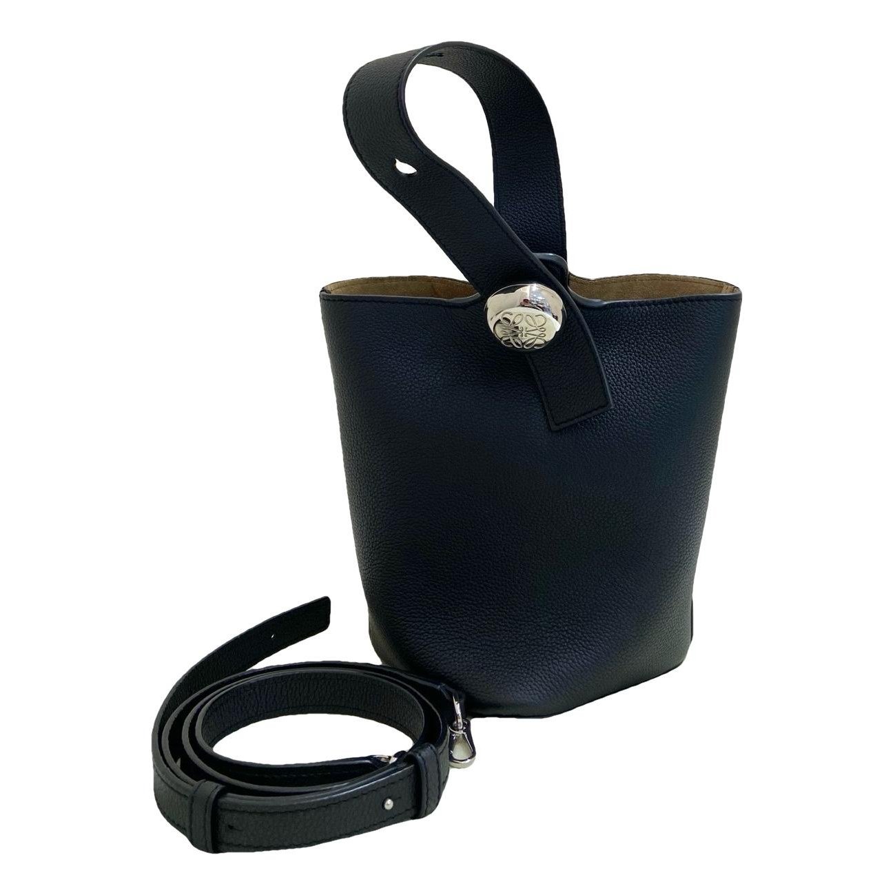 Pebble leather handbag