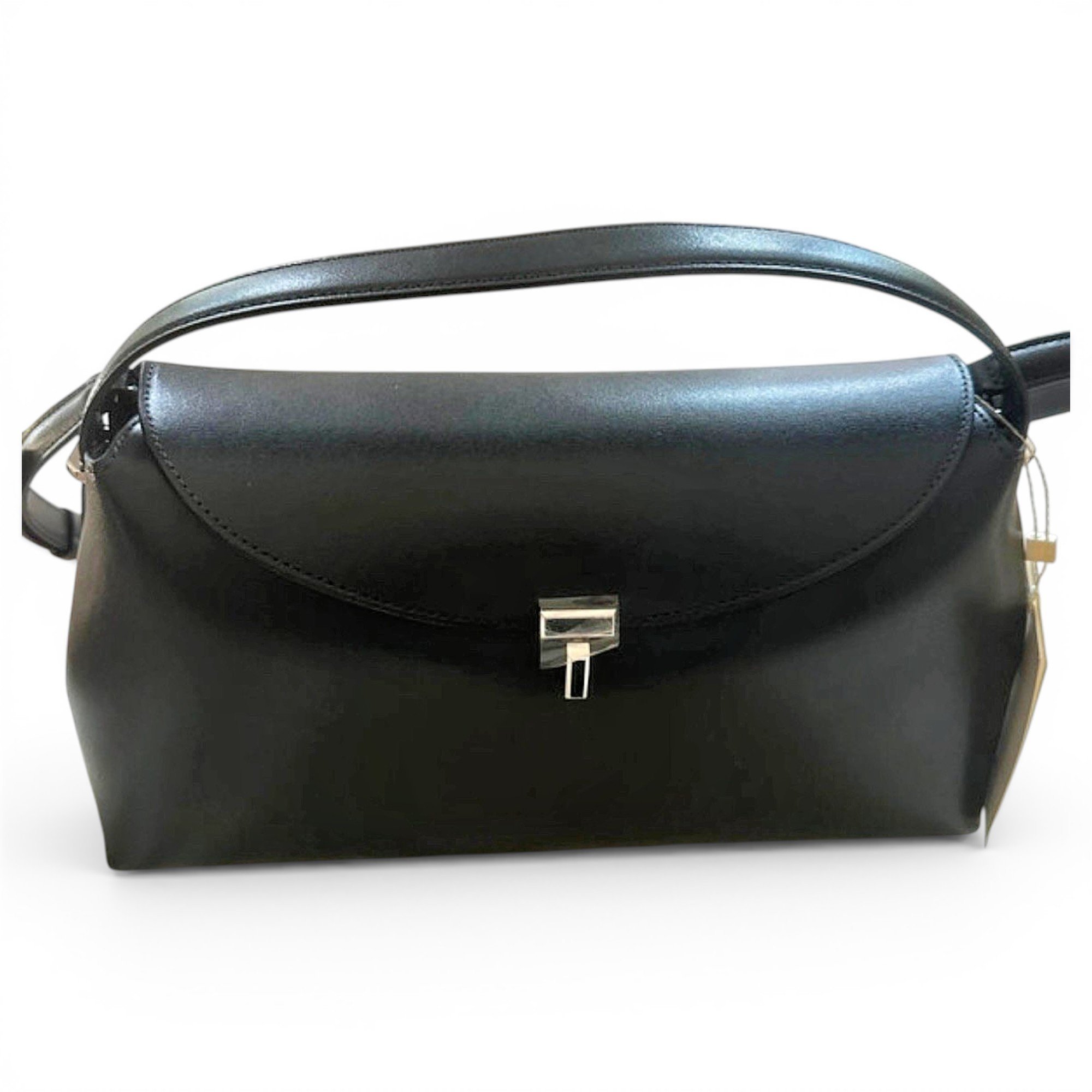 T-Lock leather handbag