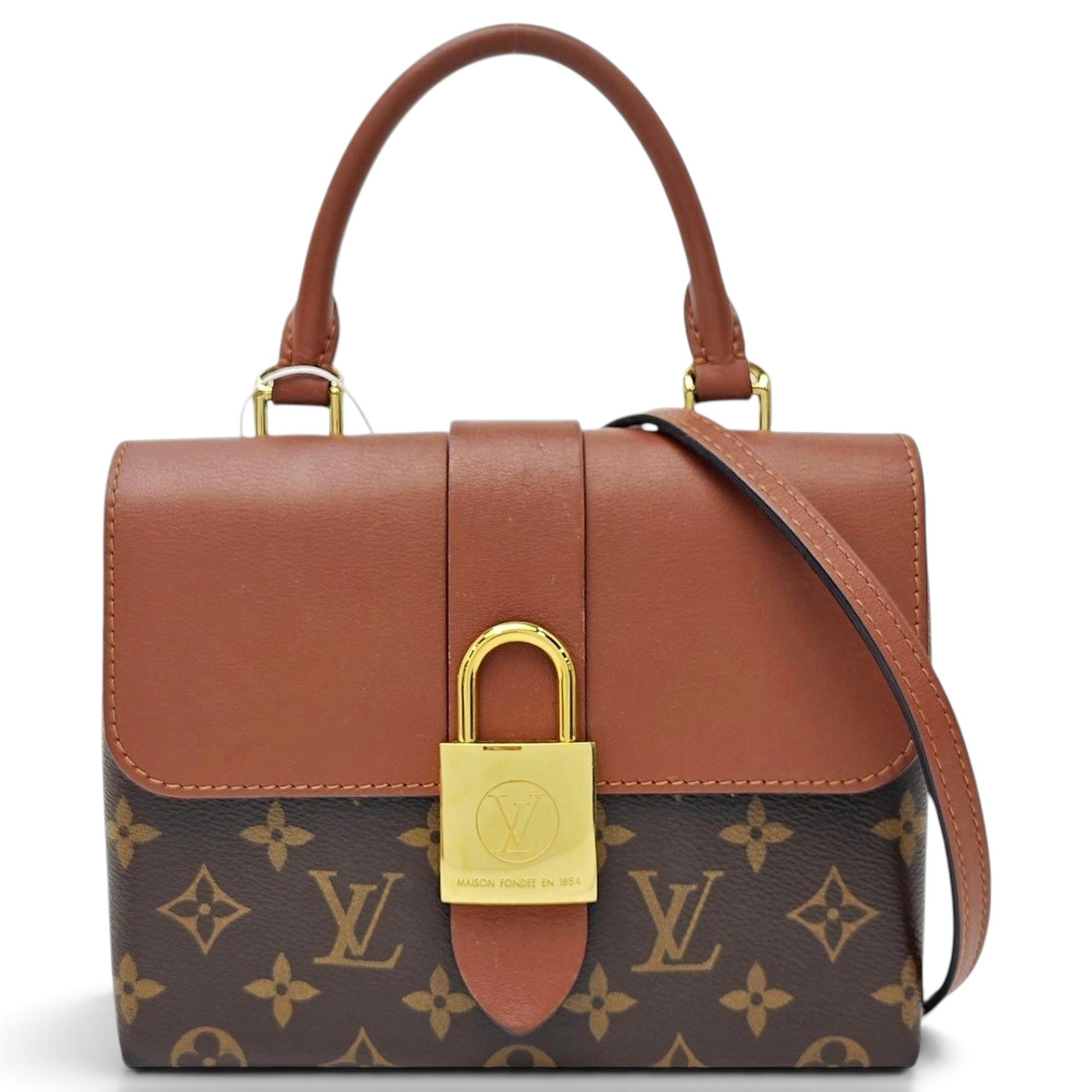 Locky BB leather handbag