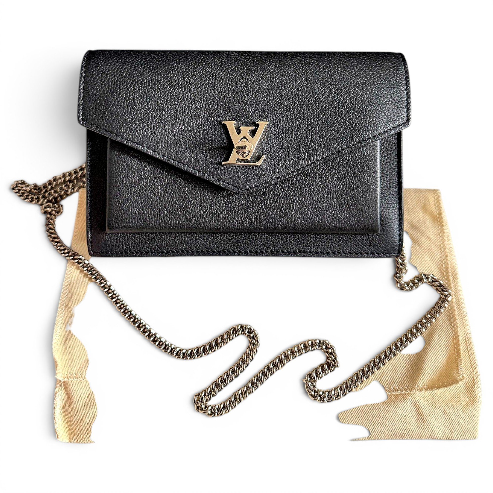 Lockme leather handbag