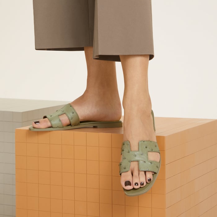 Vert Celadon Oran Sandal
