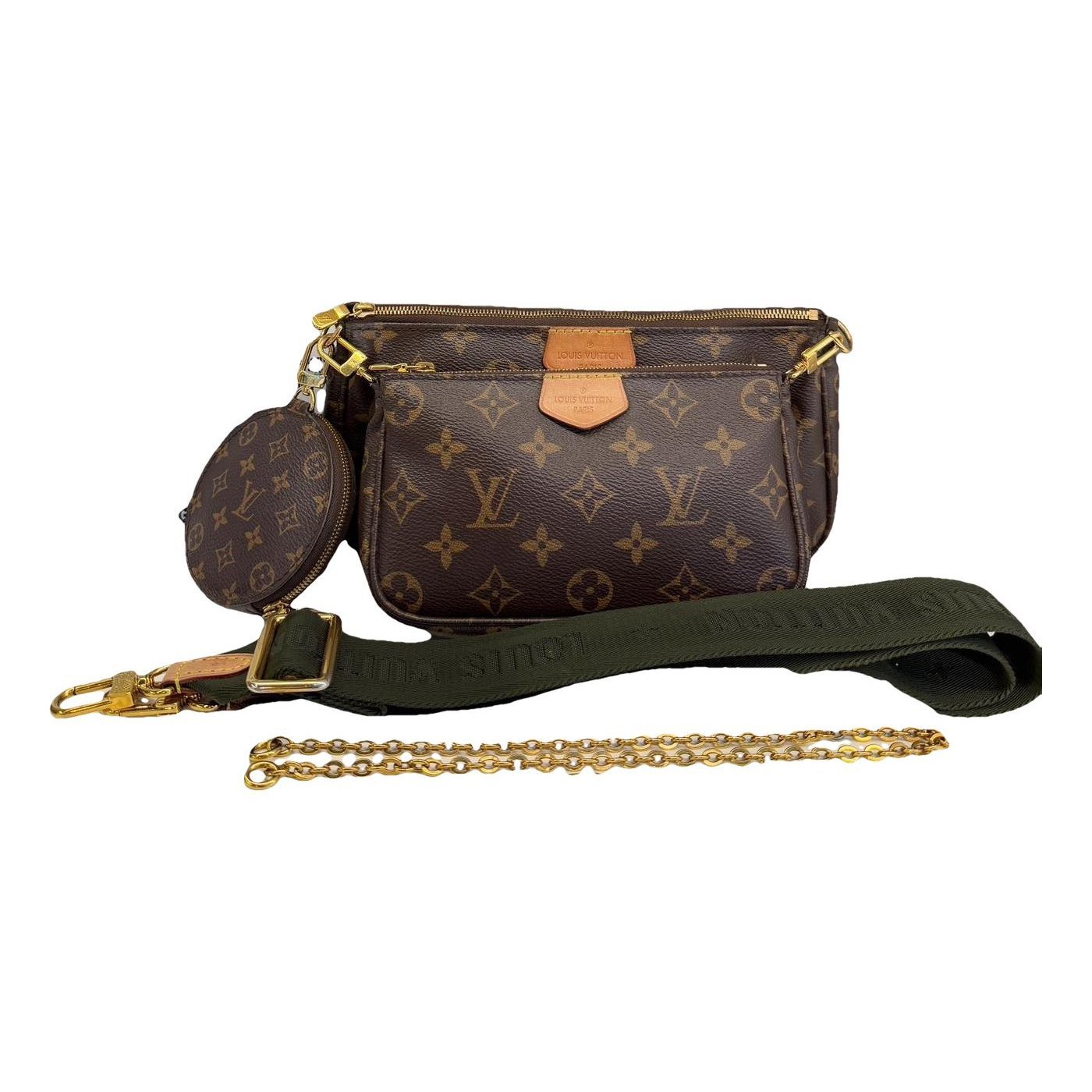 Multi Pochette Accessoires leather handbag