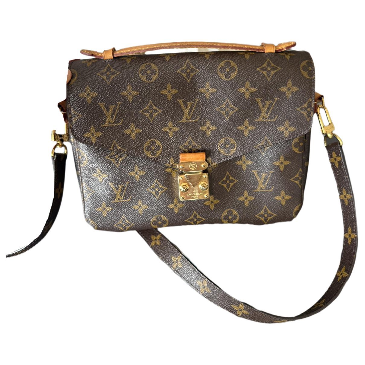 Metis leather crossbody bag