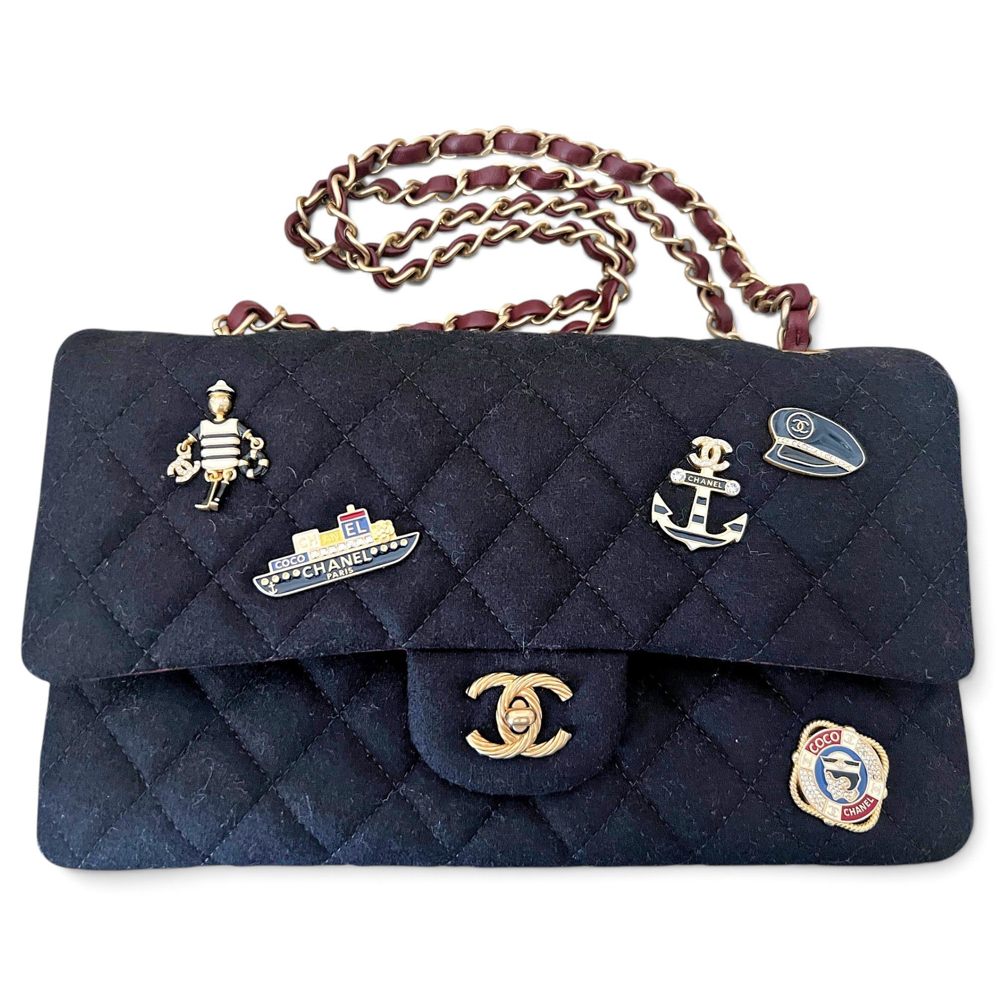 Timeless/Classique wool handbag