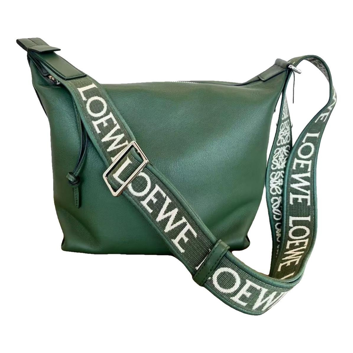 Anagram Basket leather handbag