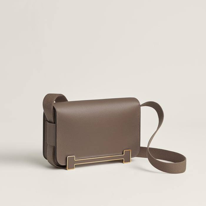 Étoupe Hermès Geta Slim Bag