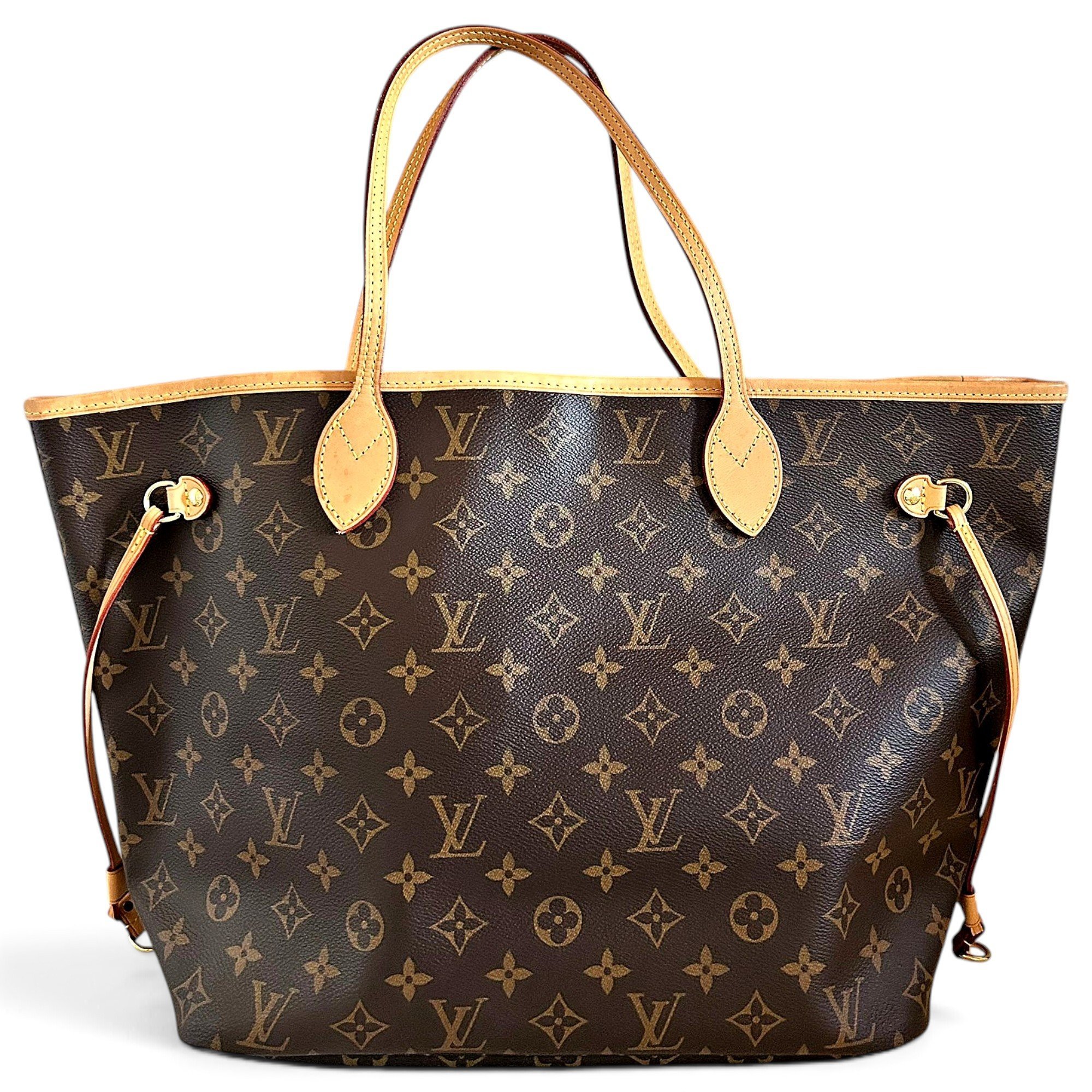 Neverfull leather tote