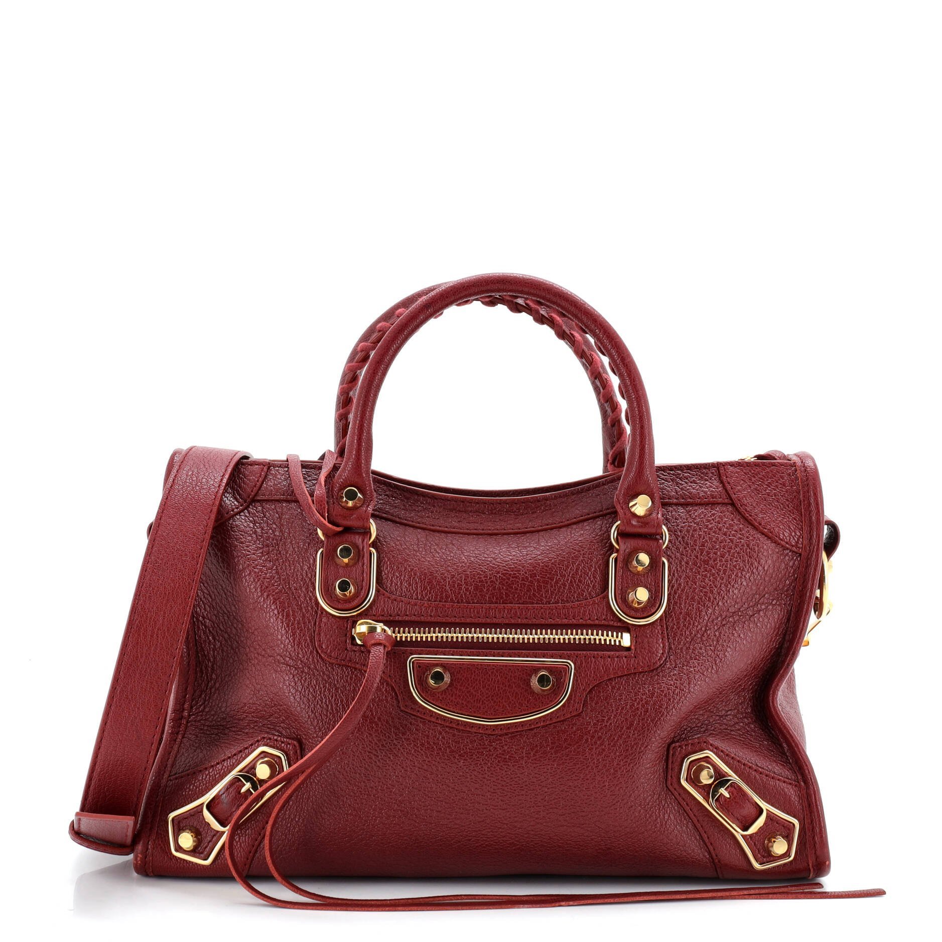 Leather satchel