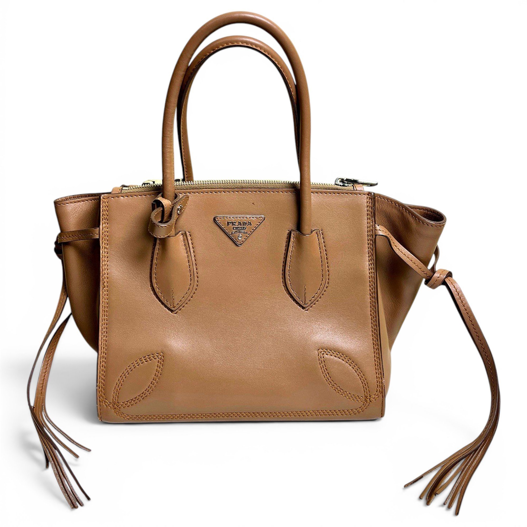 Leather handbag