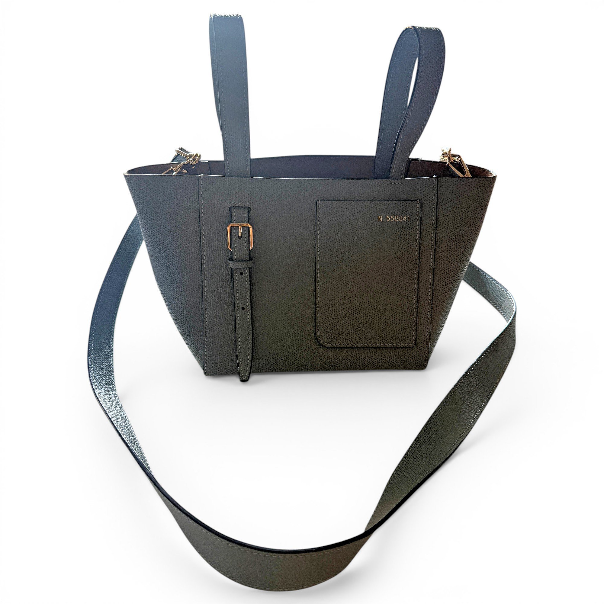 Leather handbag
