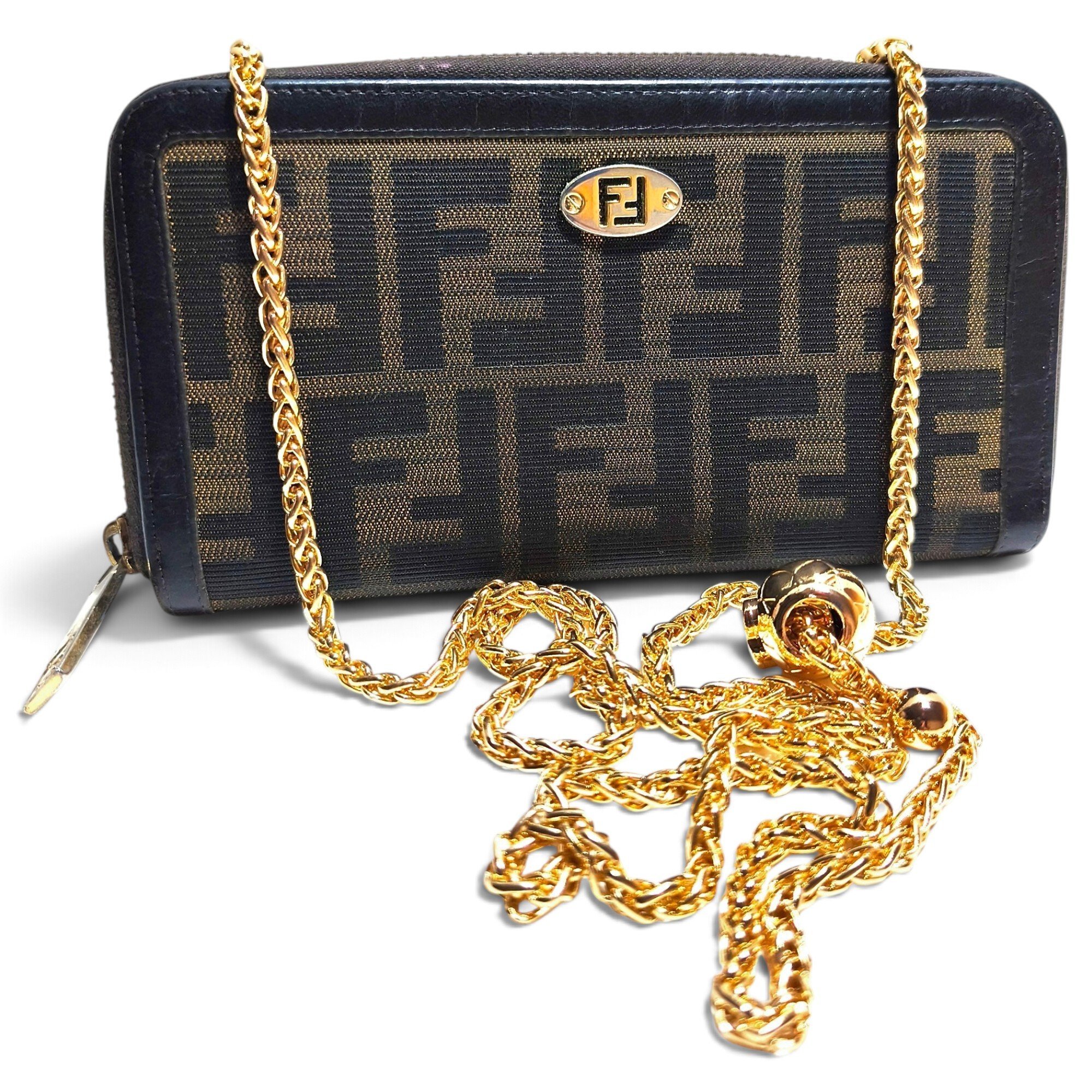 Leather crossbody bag