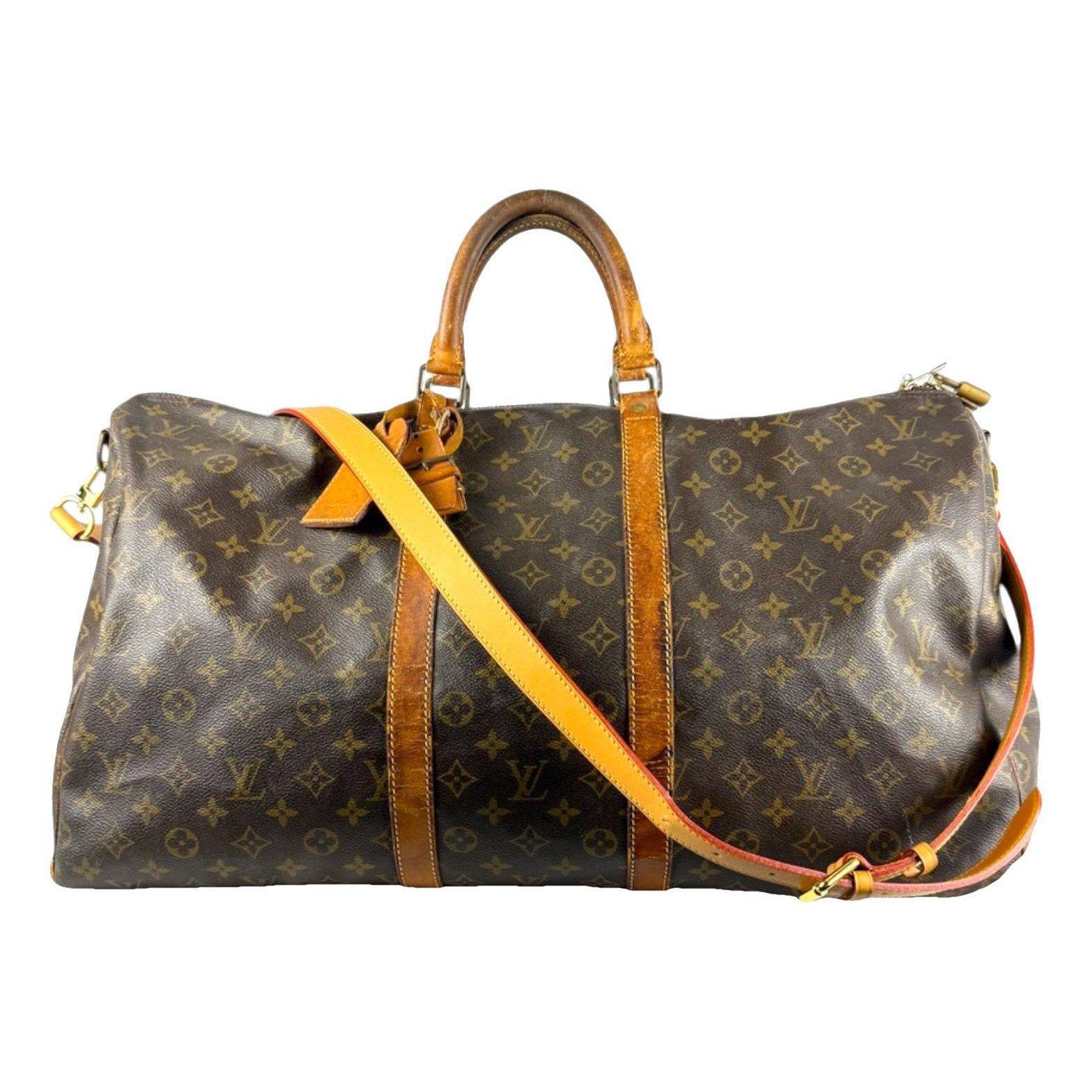 Keepall leather 48h bag