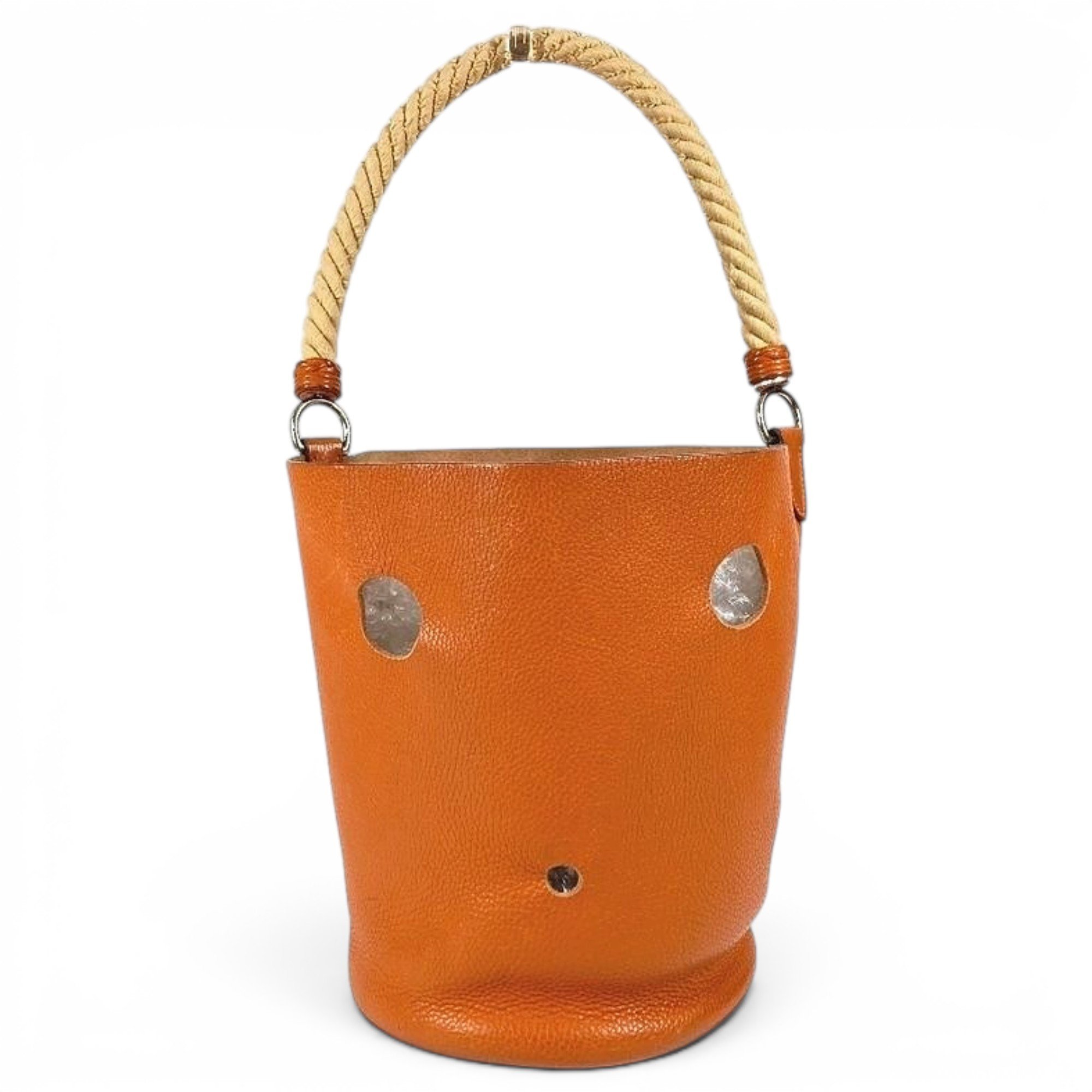 Leather handbag
