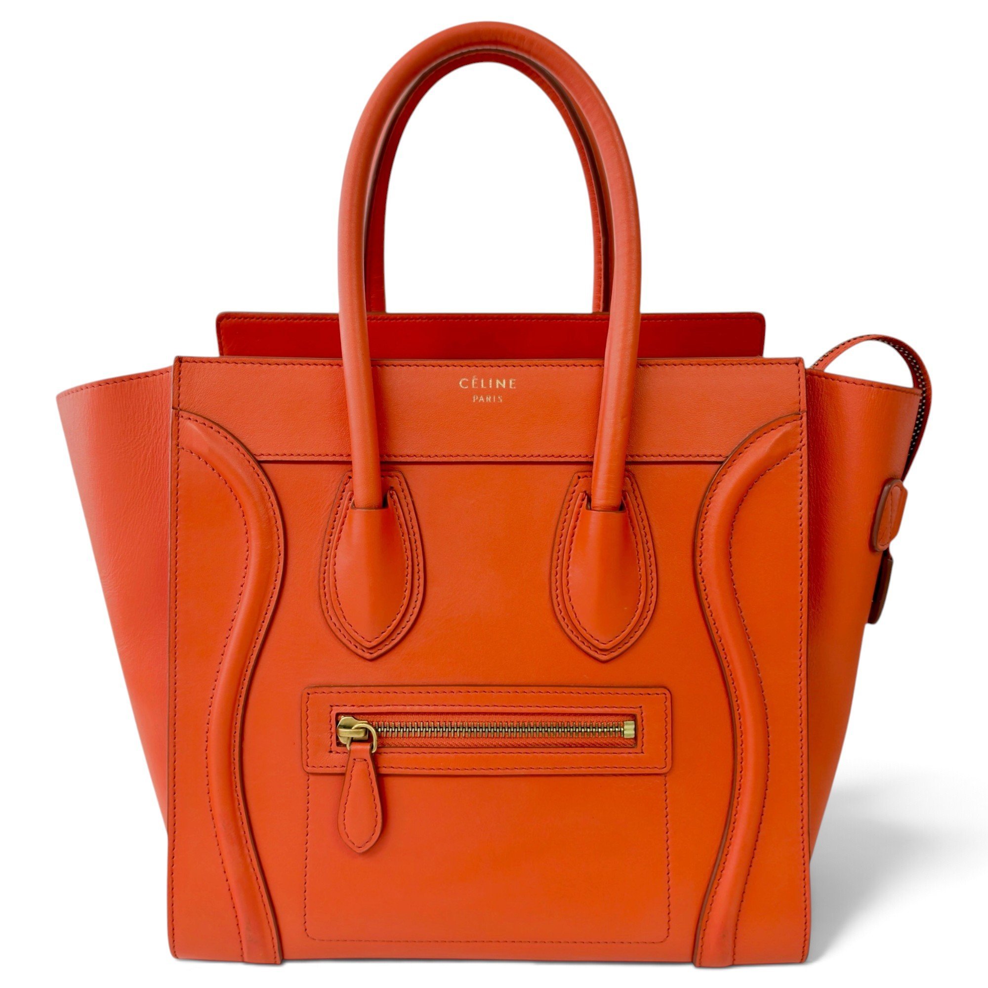 Luggage leather handbag