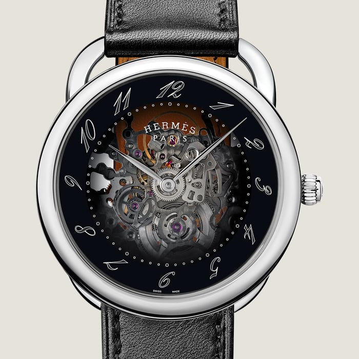 Sans Coloris Arceau Squelette Watch, 40 MM