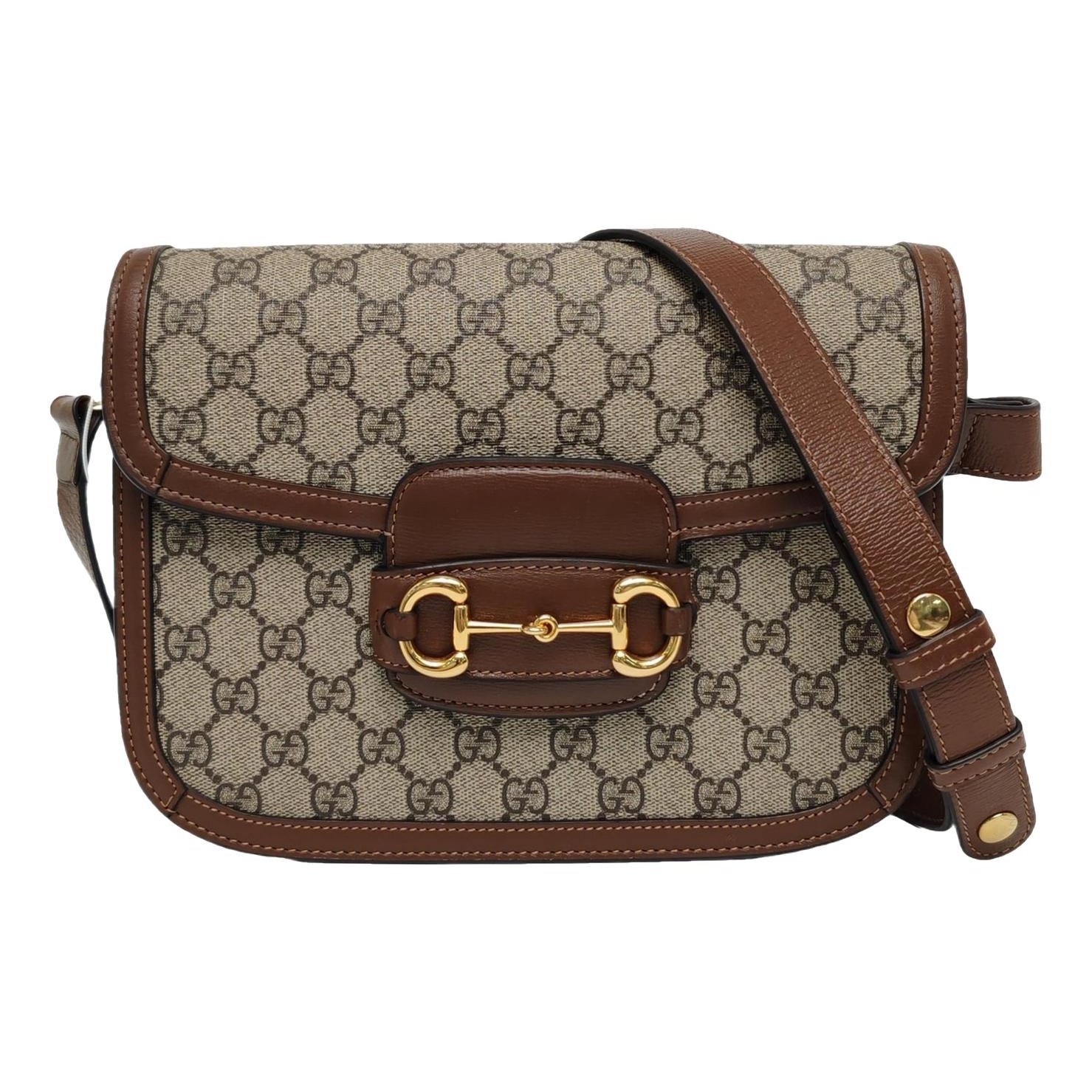 Handle Horsebit 1955 leather handbag