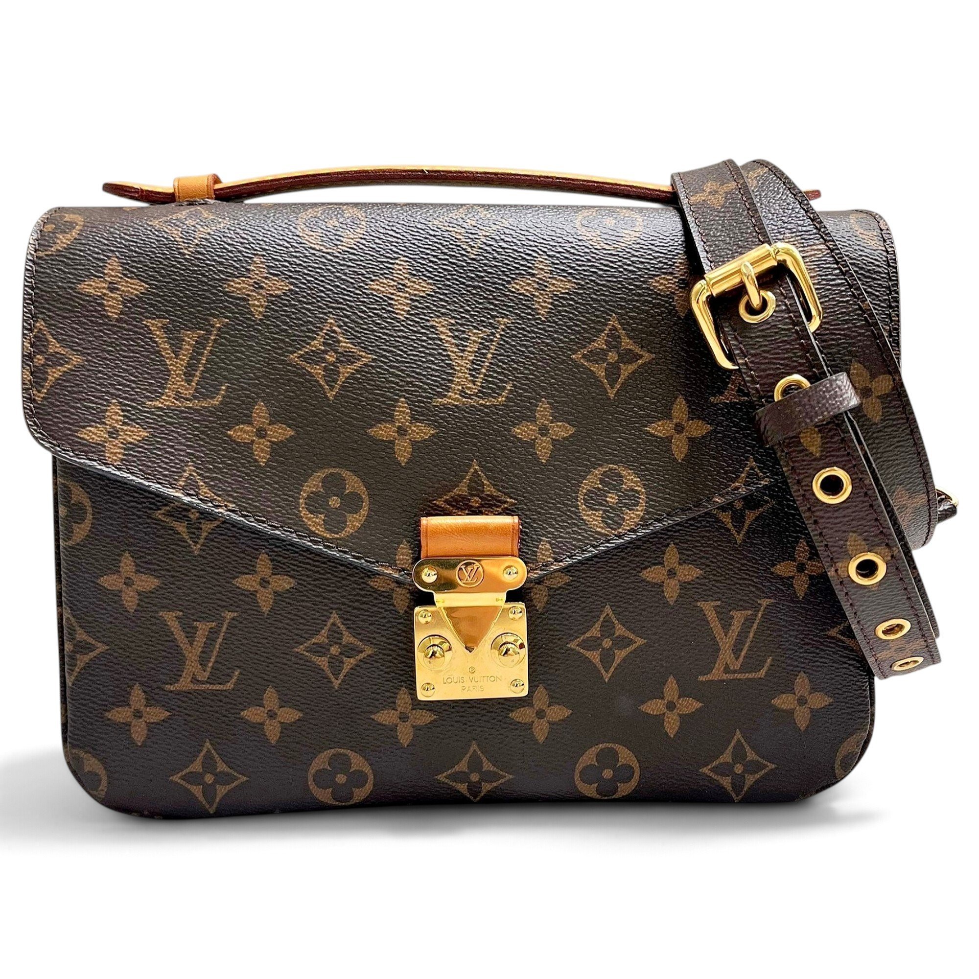Metis leather handbag