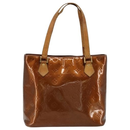 Houston patent leather handbag
