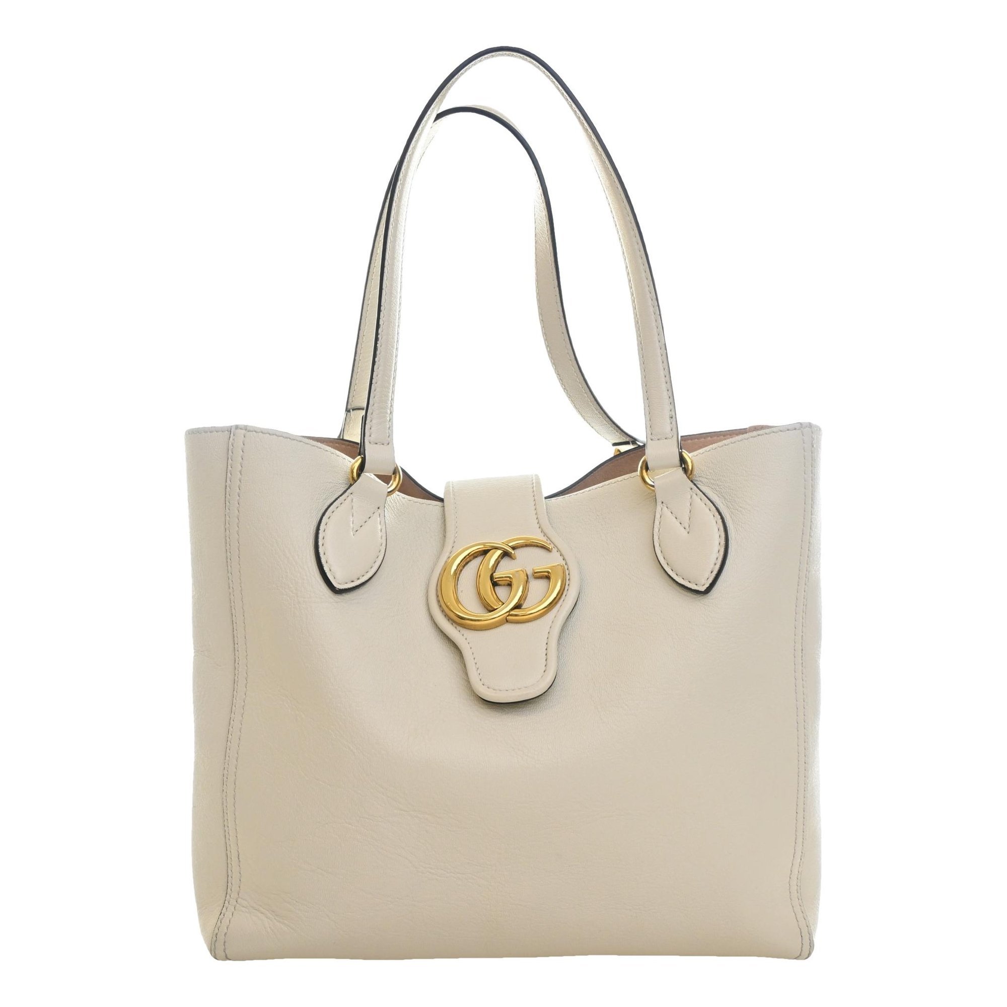 Leather tote