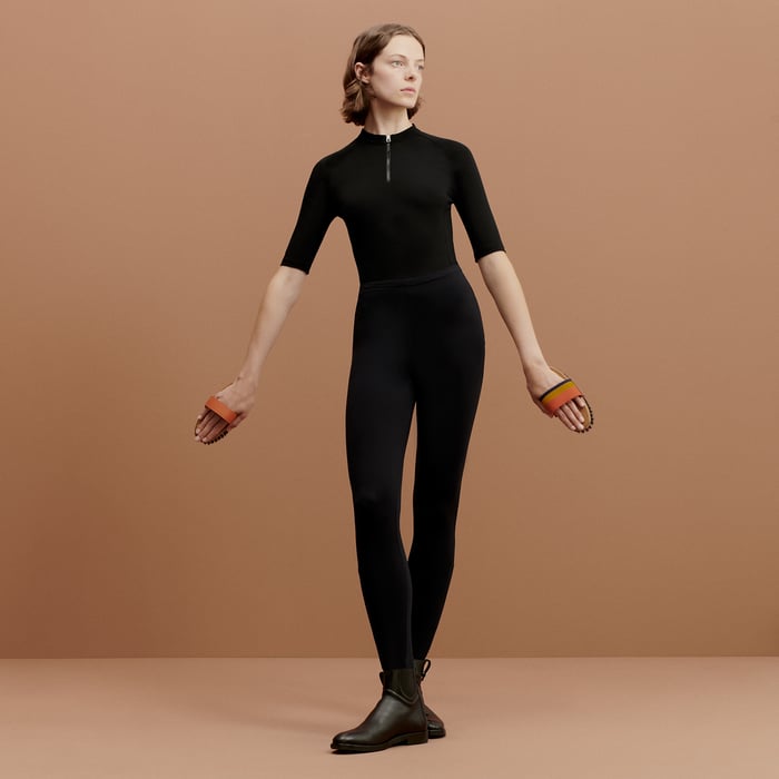 Noir Hermès Fit Legging