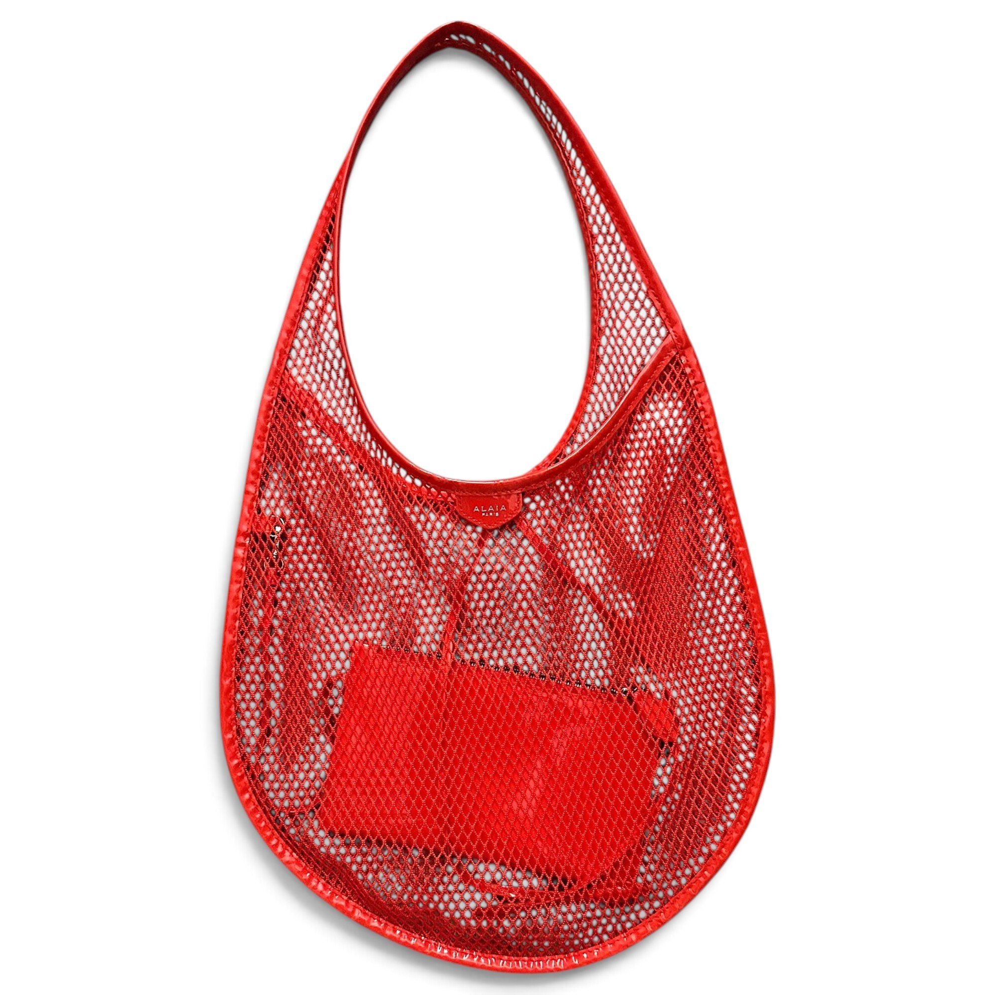Alaia One Piece patent leather tote
