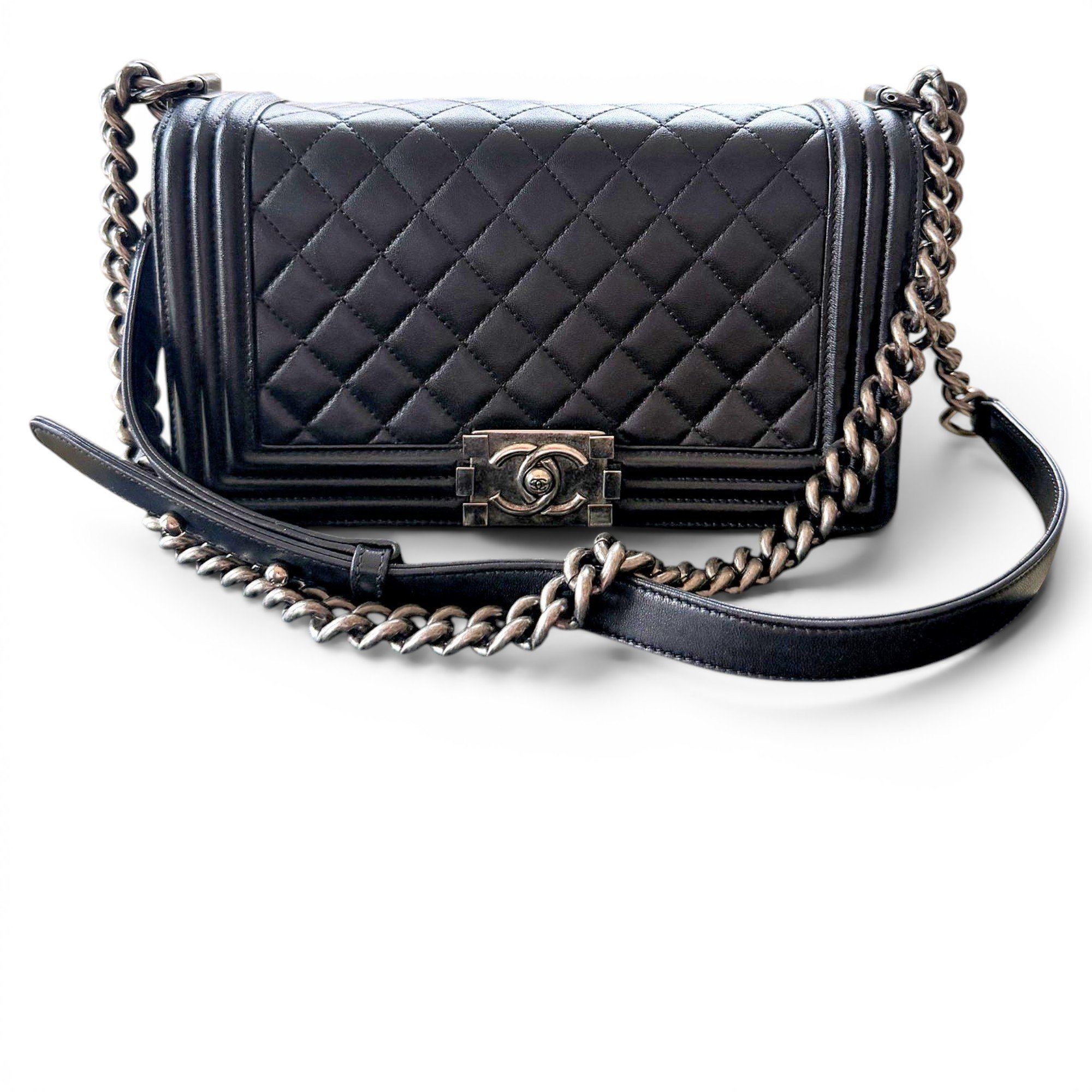 Boy leather handbag