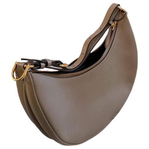 Fendigraphy leather handbag