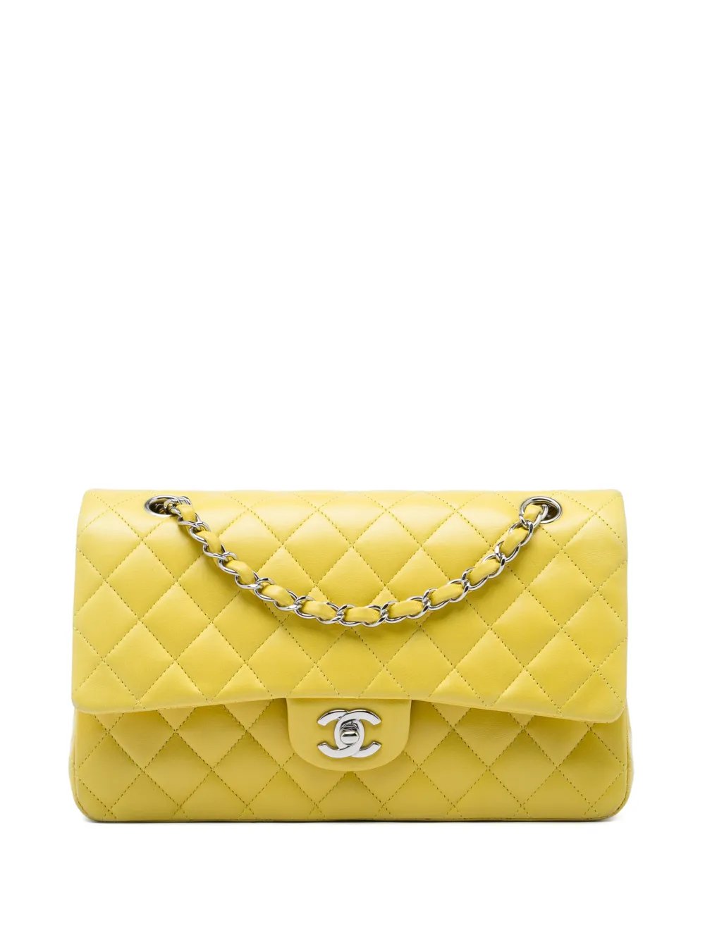 2009-2010 Medium Classic Lambskin Double Flap shoulder bag