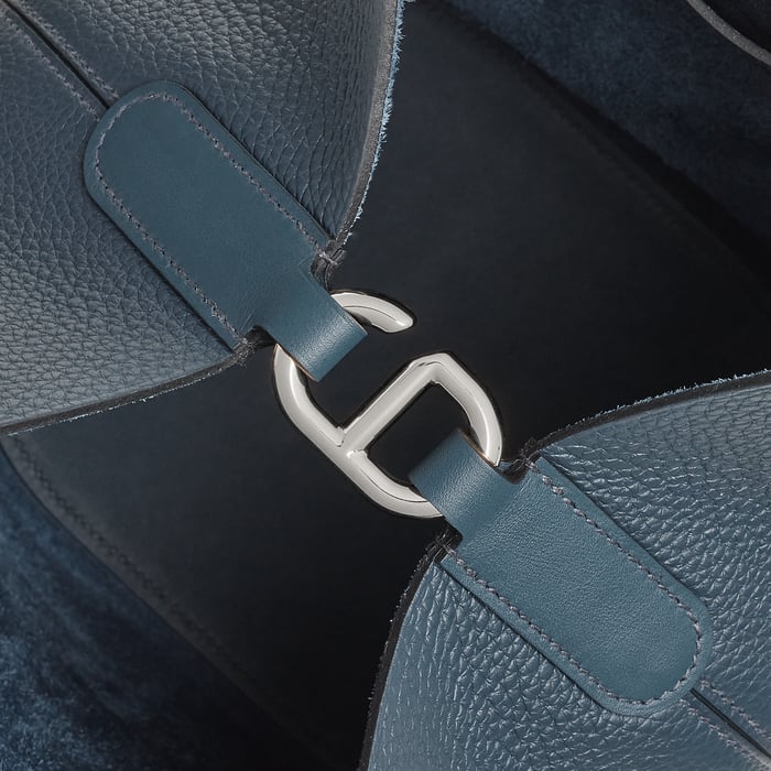 Bleu De Prusse Hermès In-the-loop 23 Bag