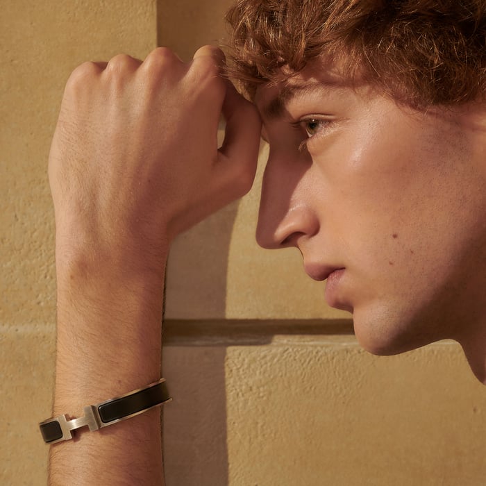 Bleu Glacier Mat Clic Hh Bracelet