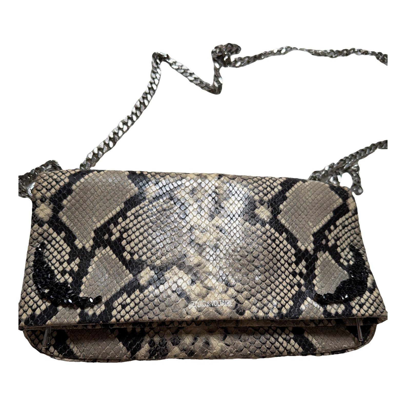Rock patent leather crossbody bag