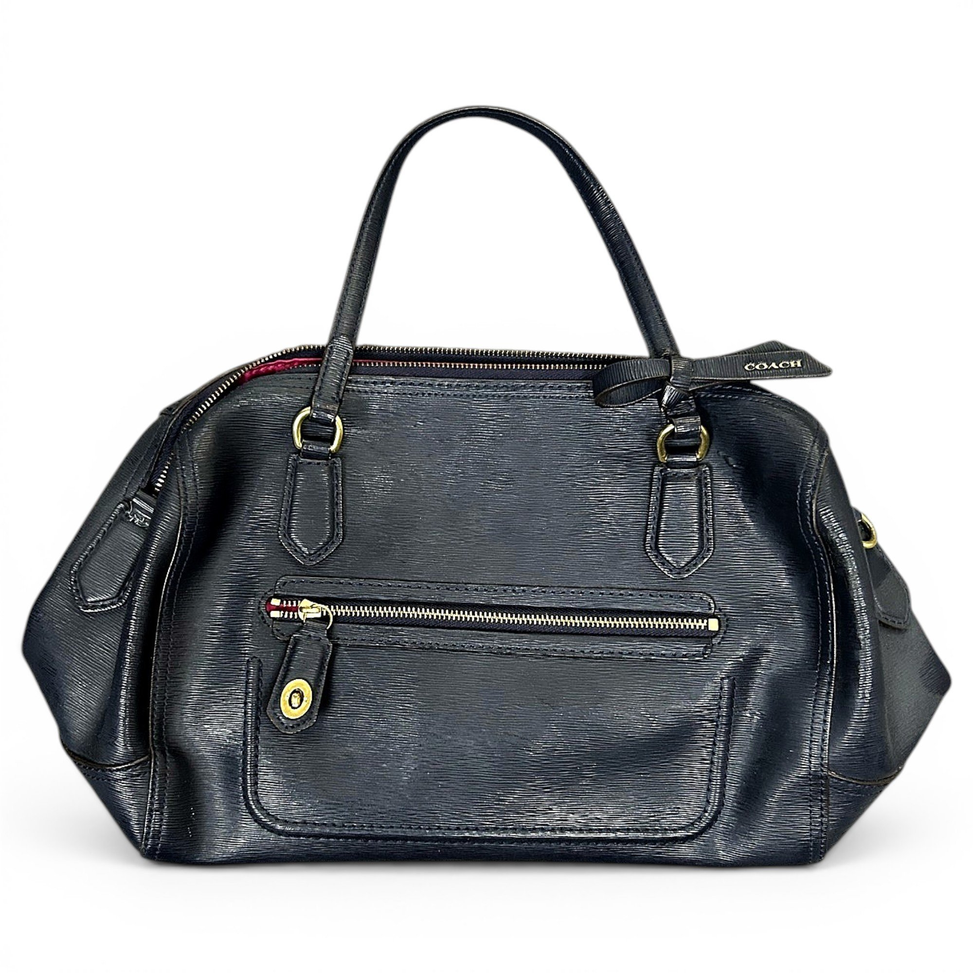 Leather handbag