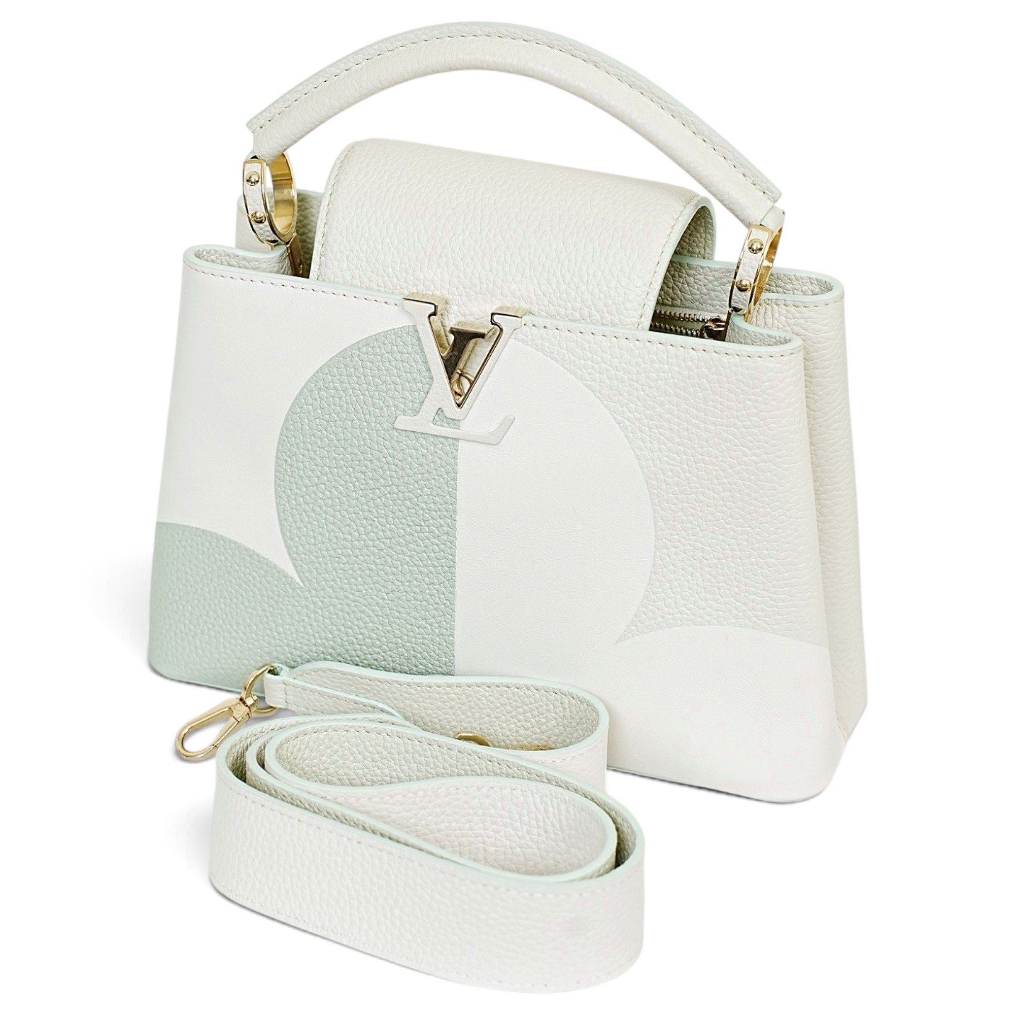Capucines leather handbag
