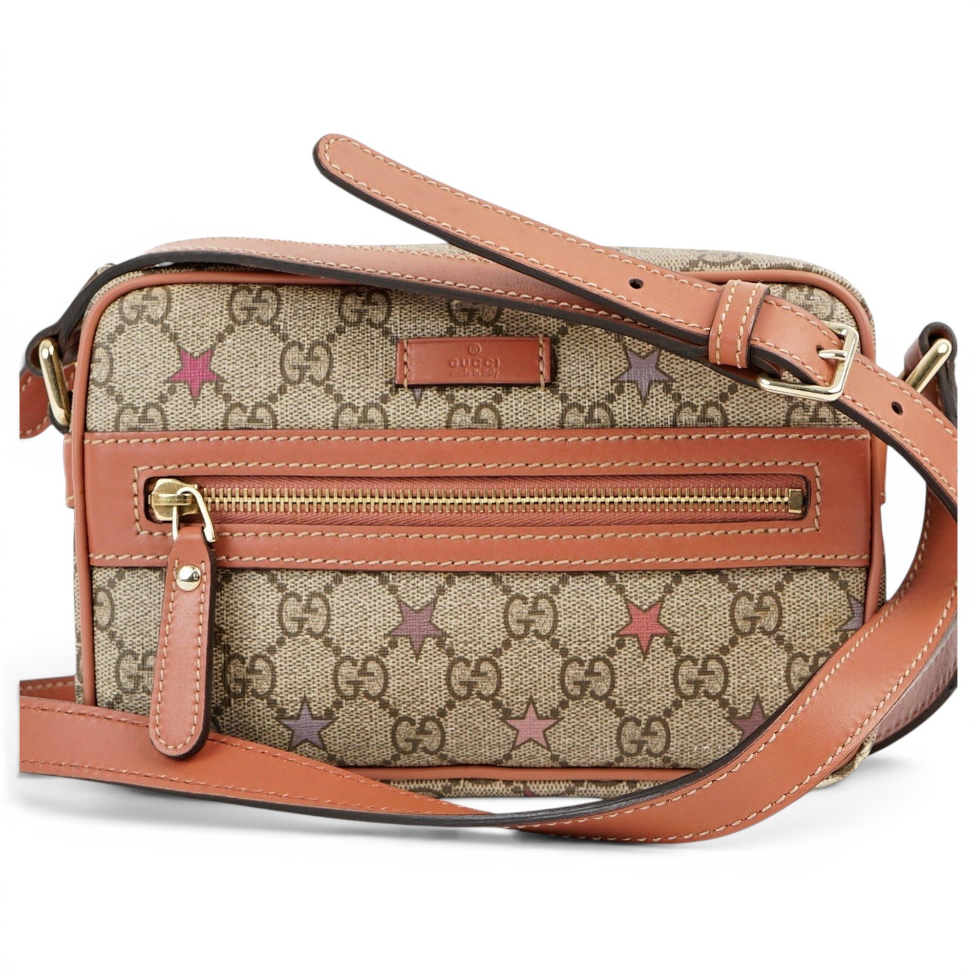 Leather crossbody bag