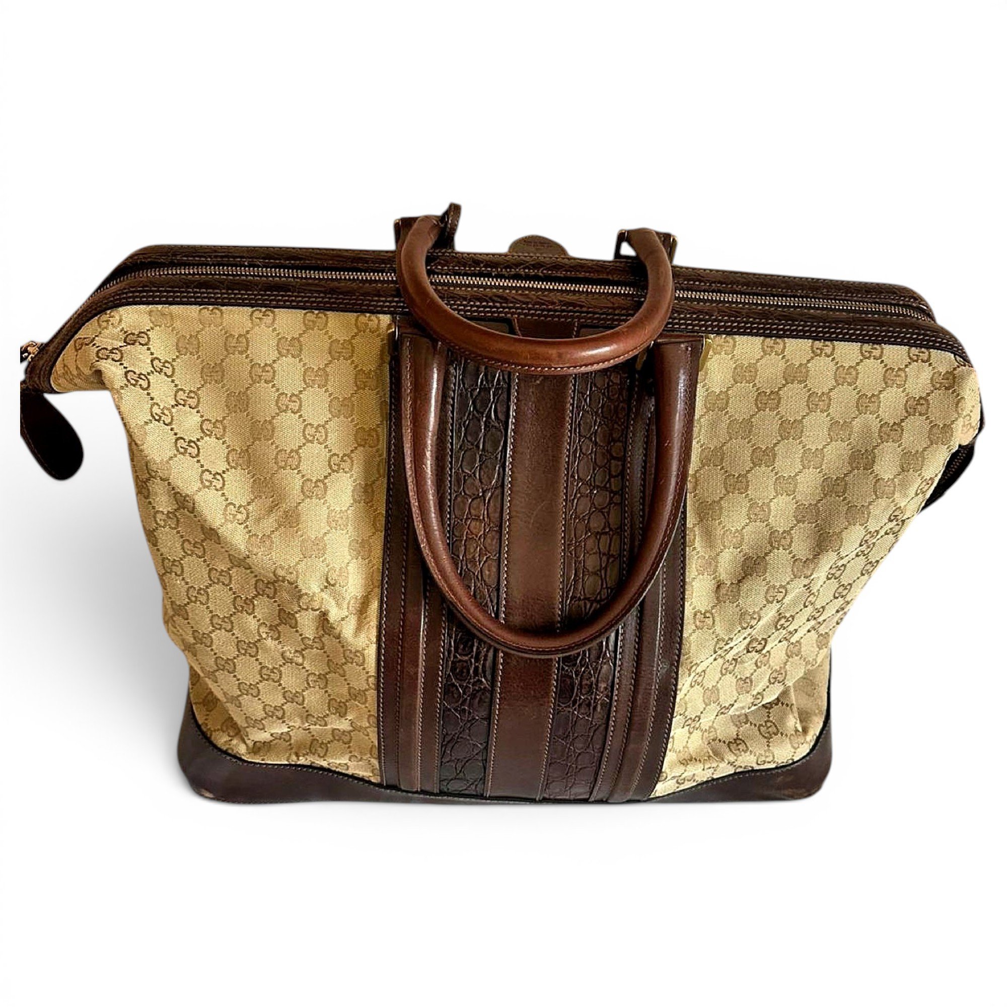 Leather 48h bag