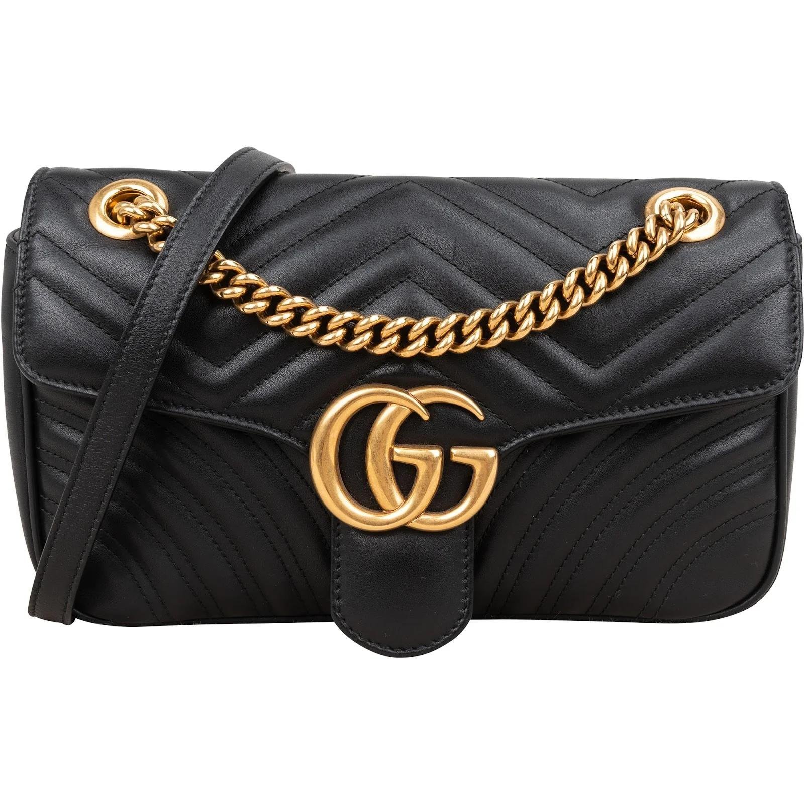 GG Marmont leather crossbody bag
