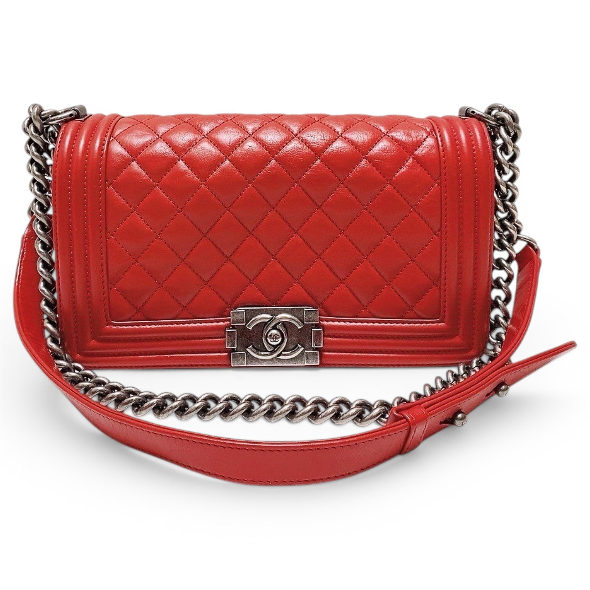 Boy leather handbag