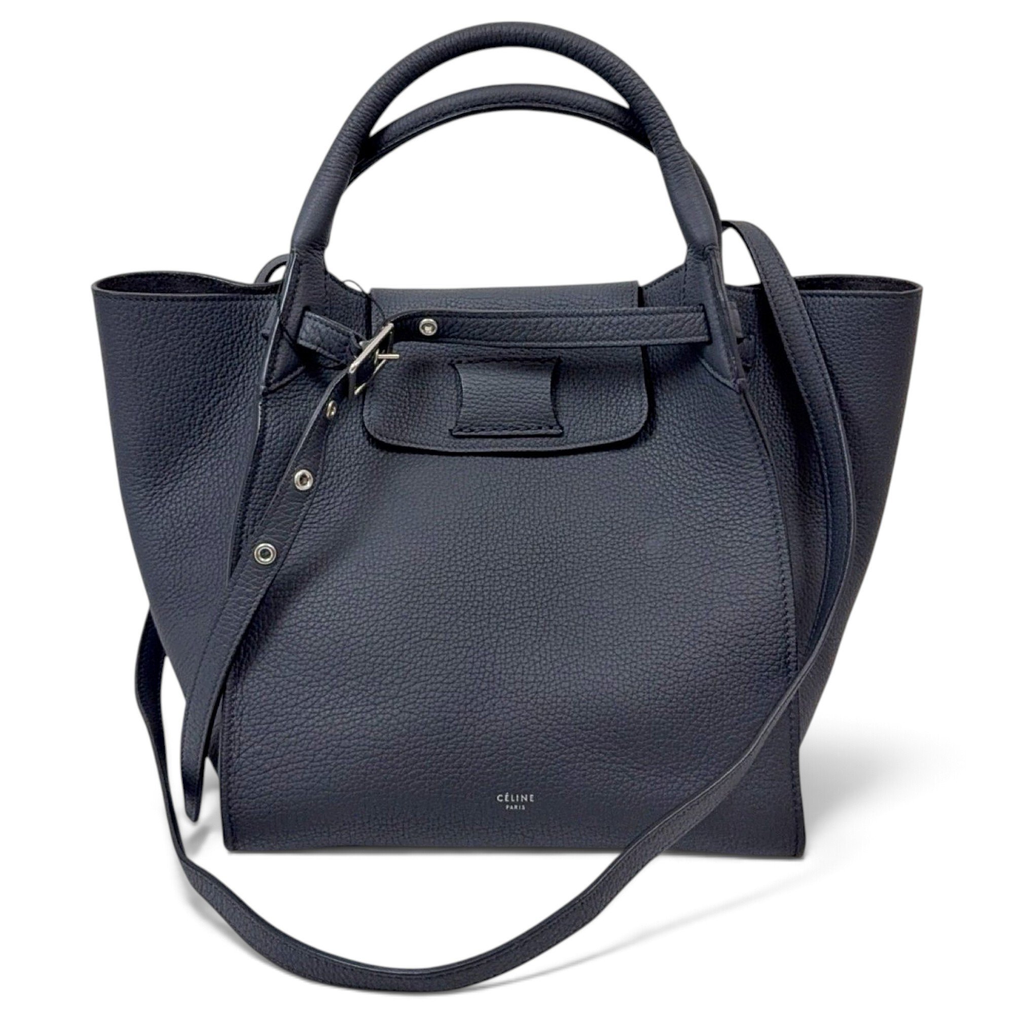 Big Bag leather handbag