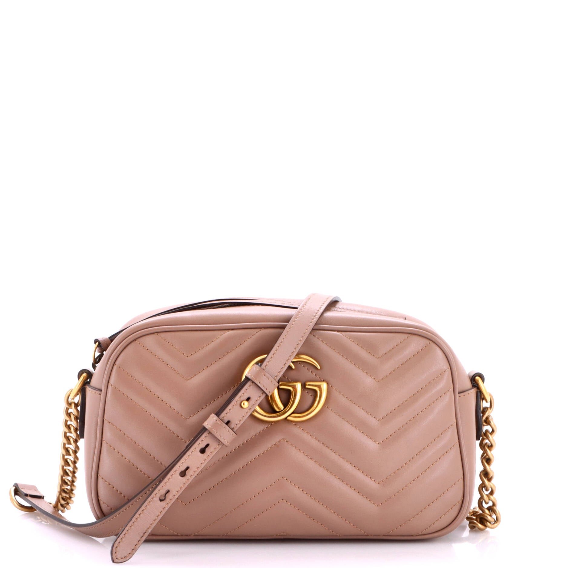 GG Marmont Shoulder Bag Matelasse Leather Small