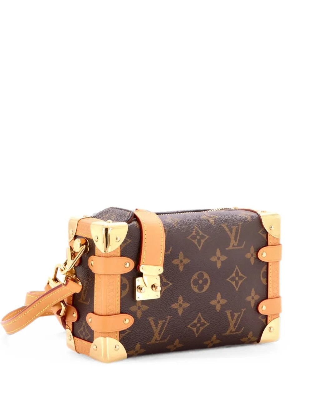 Side Trunk Handbag Monogram Canvas PM shoulder bag