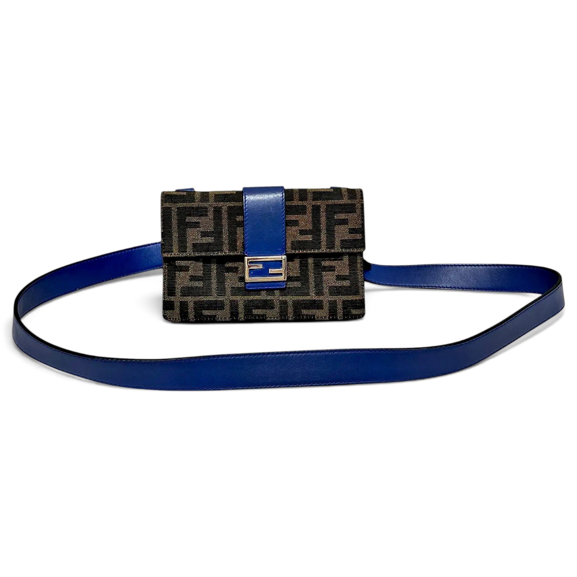 Flat Baguette cloth handbag