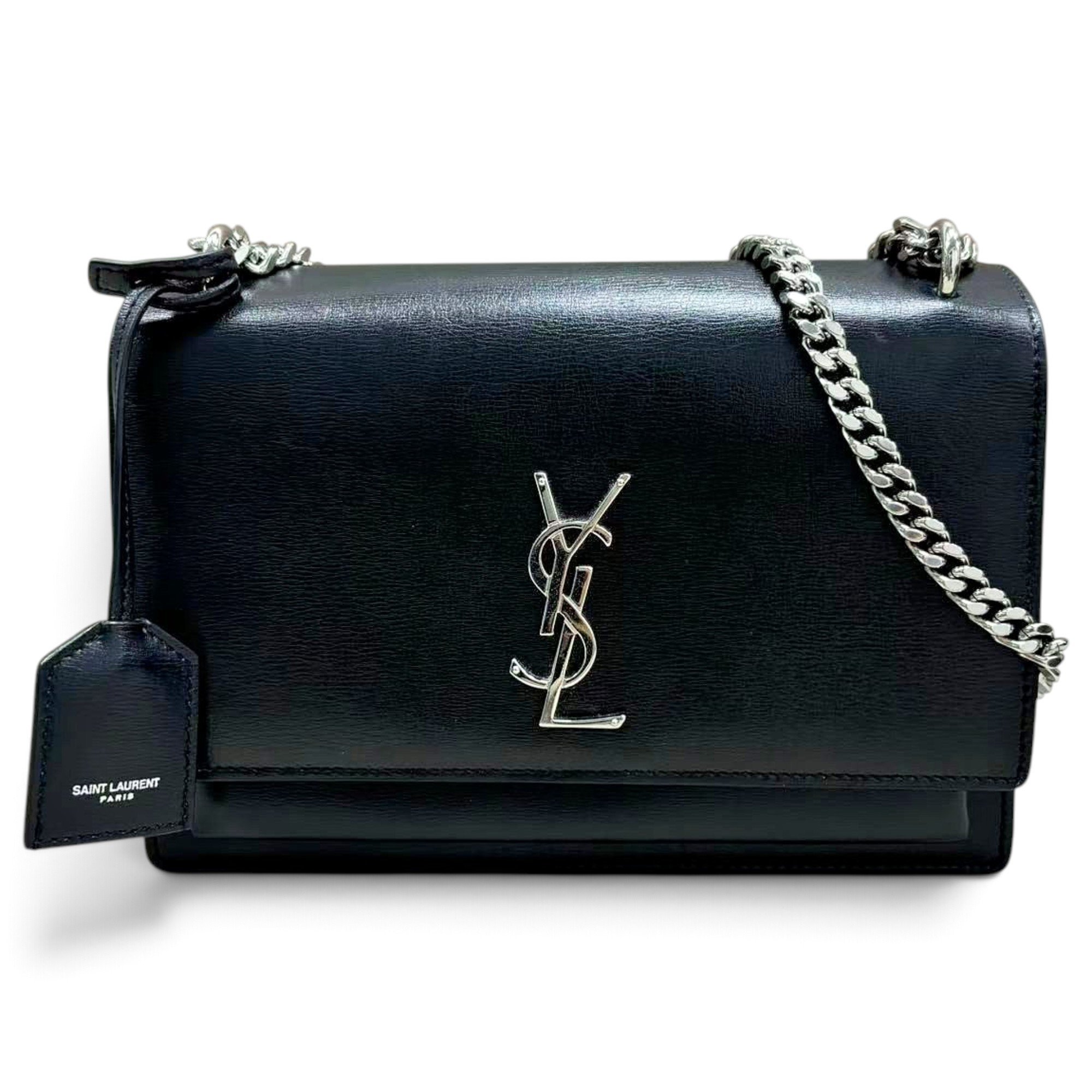 Sunset leather crossbody bag